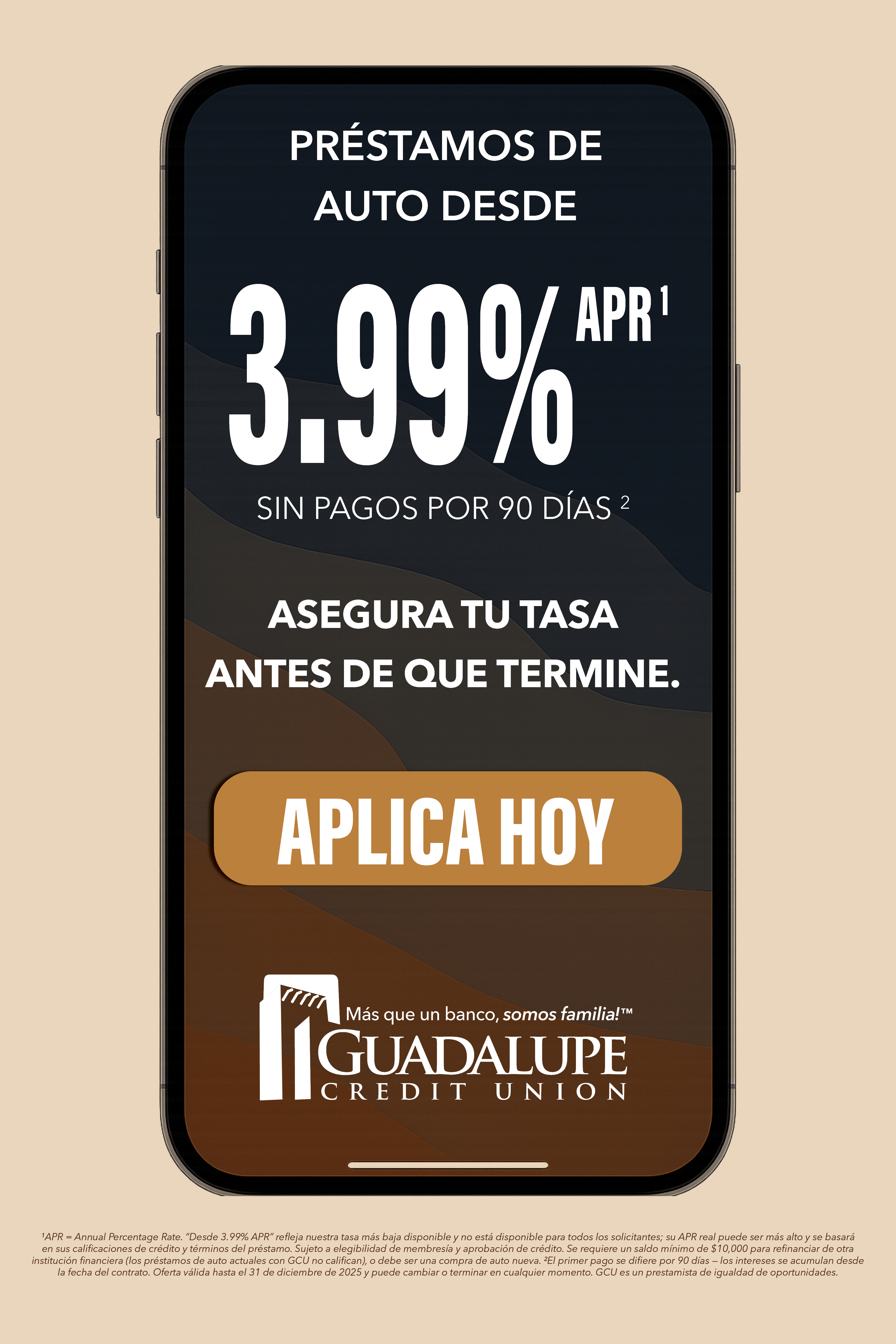 Asegura tu tasa anuncio